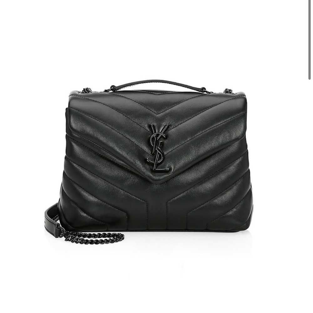 Small Loulou Matelassé Leather Shoulder Bag
